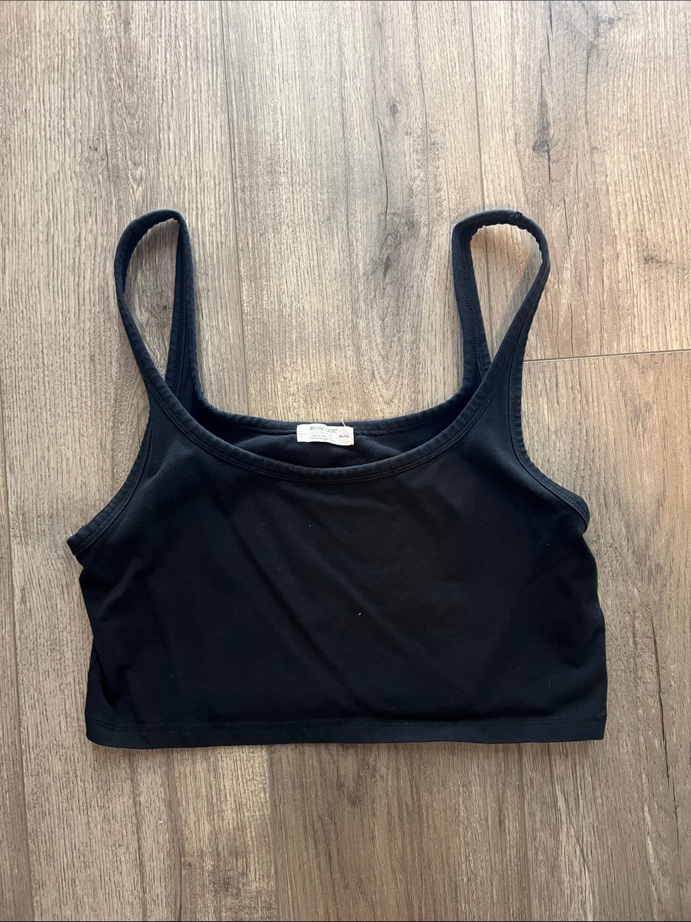 Ardene Black Basic Scoop Neck Tank